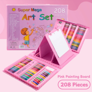 Super Mega Art Set 208 Pieces – Creative Mind Development Through Art