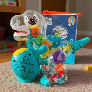 Transparent Dinosaur Gear Toy