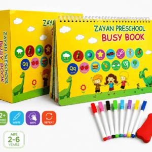 Zayan Busy Book – খেলতে খেলতে শেখার মজার বই